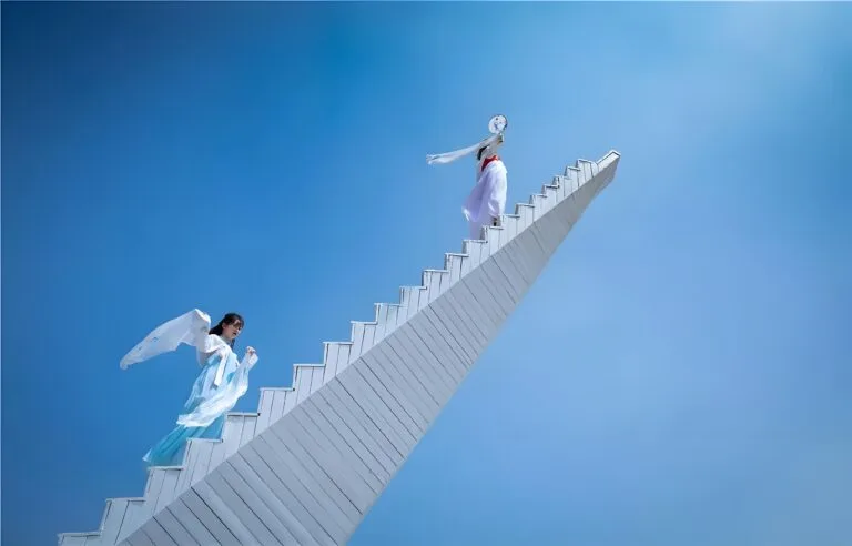 Fuxi Mountain Love Ladder In China