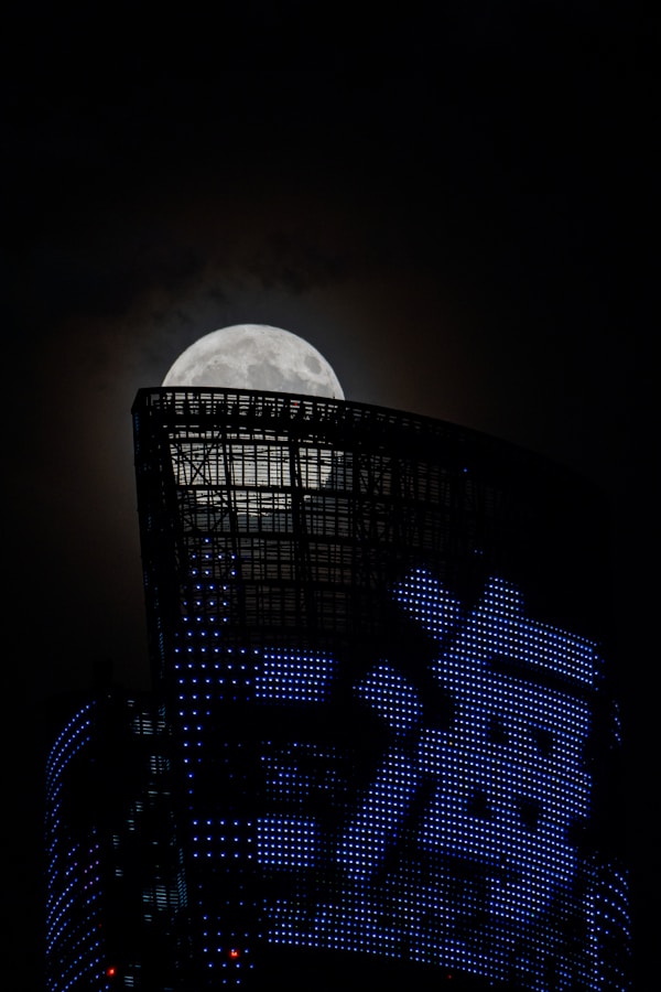 Shanghai Tower: The Ultimate Guide To The Tallest Building In China 10 A Building With A Full Moon In The Background