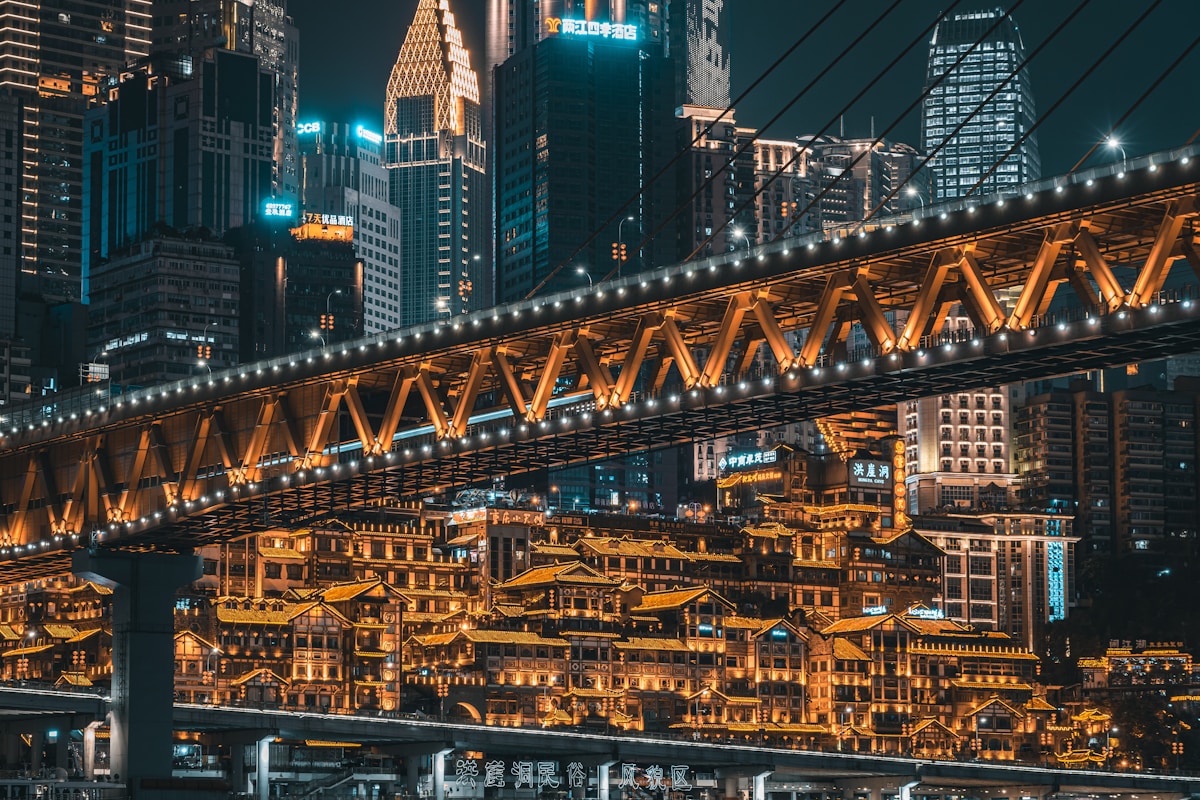 Chongqing: Complete Insider'S Guide To China'S 8D Magic City 11 City Skyline During Night Time